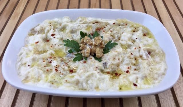 KÖZ PATLICAN  YOĞURTLUSU